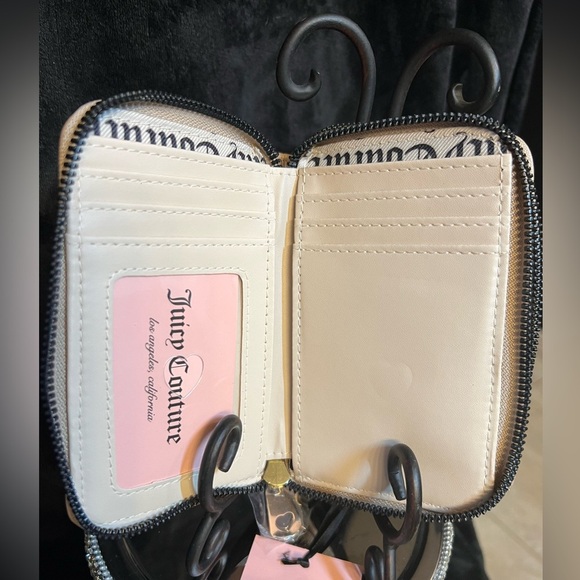 🩷🩷NWT-JUICY COUTURE CAFÈ FLAWLESS MEDIUM DOUBLE ZIP AROUND WALLET🩷🩷 - Picture 6 of 12